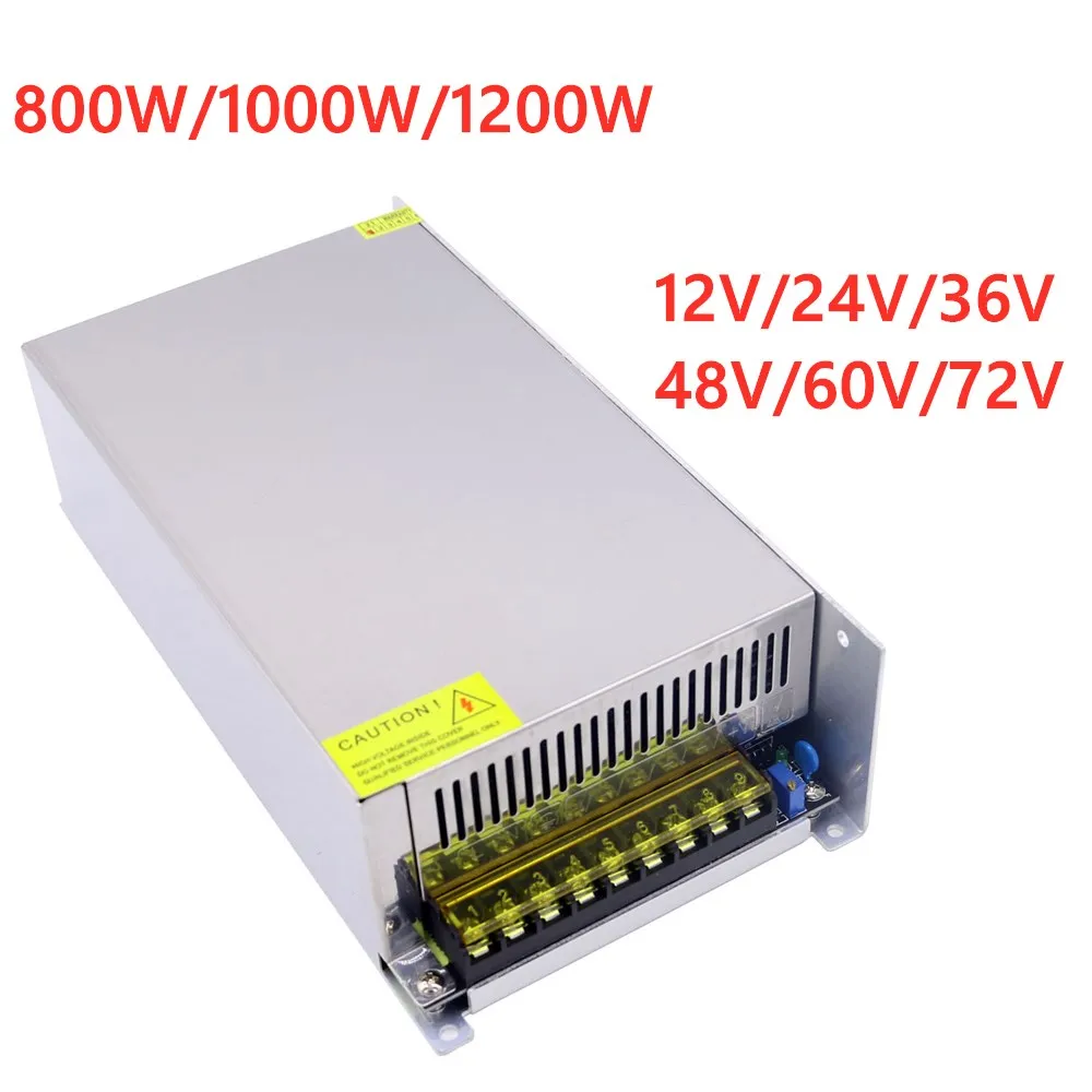 Smps Power Supply - Fonte de Alimentação Chaveada Ajustável 1200W/1000W/800W