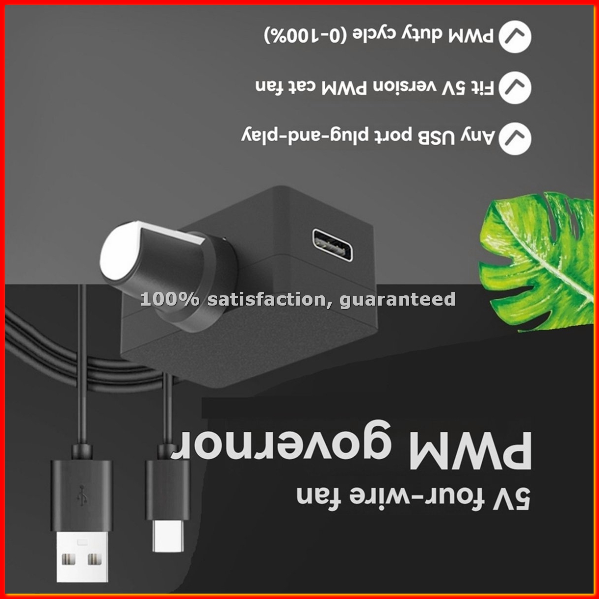Power Supply - Controlador de Velocidade PWM 5V 4