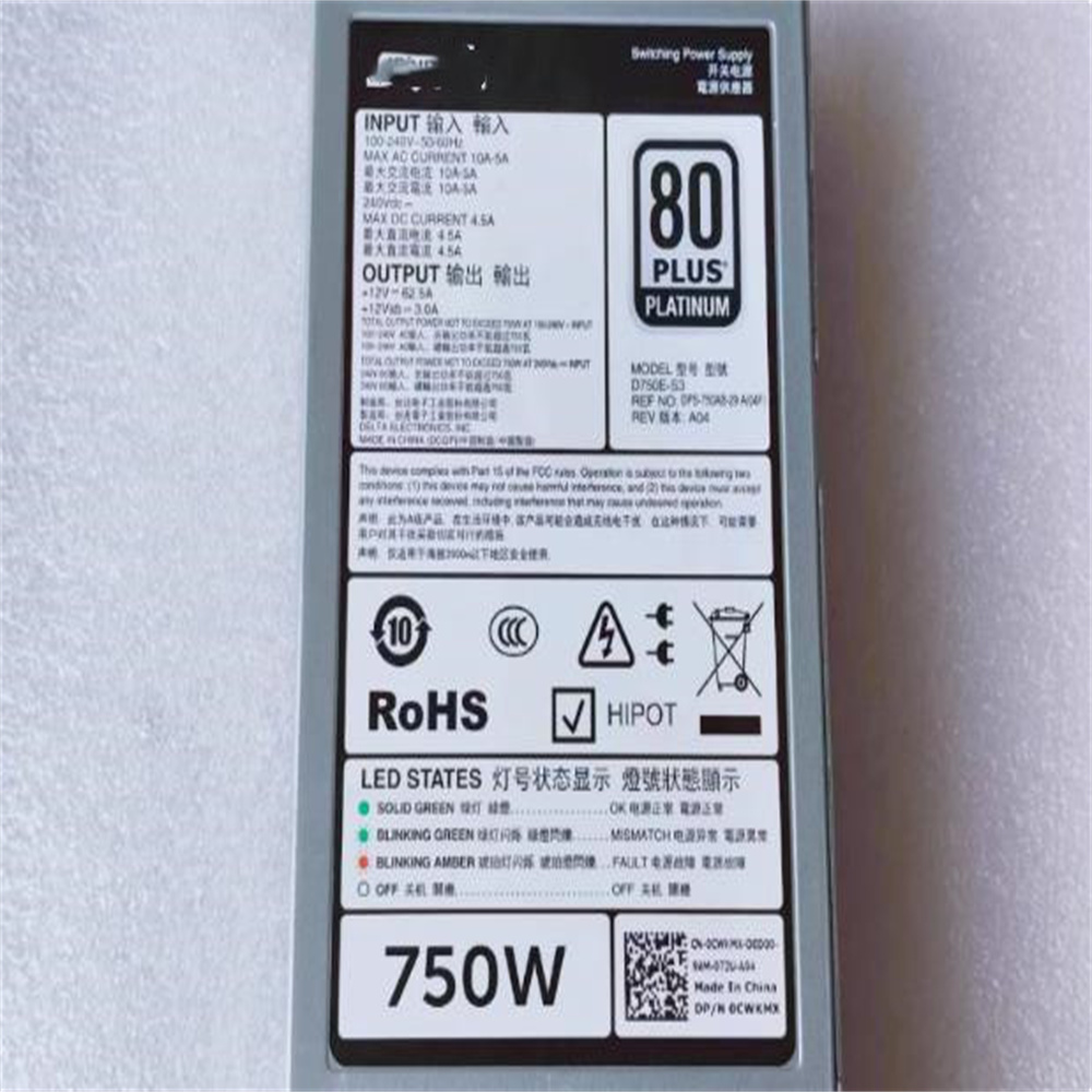 PARA DELL PowerEdge R740 R730  - Server Power Supply avaliação e preço