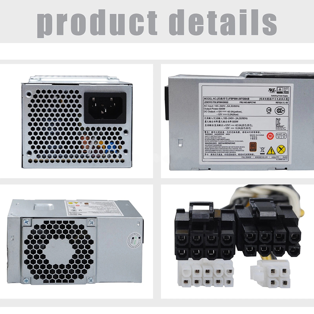 Fonte de Alimentação 500W FSP5 - Psu Computer avaliação e preço