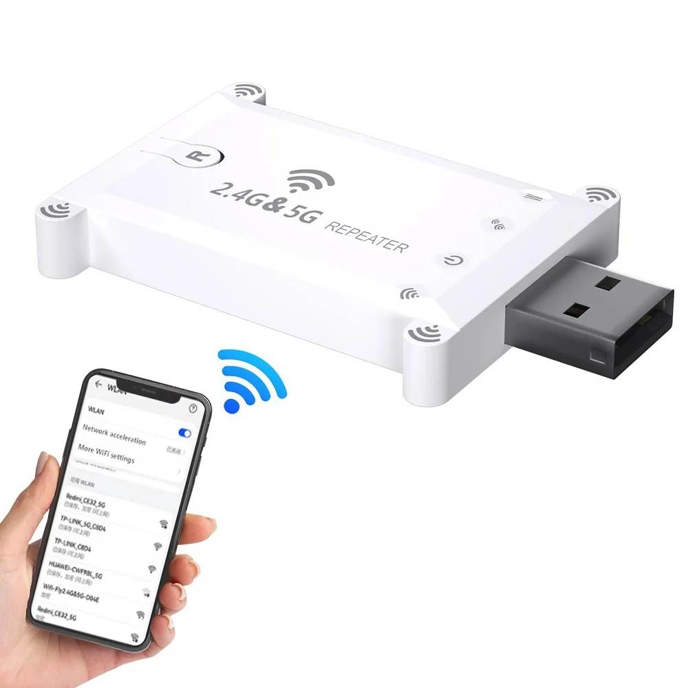 WiFi FIY 2.4g/5g Usb Wifi Repe - Server Power Supply avaliação e preço